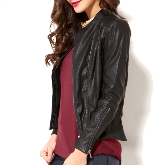 AKIRA Jackets & Blazers - Akira Black Leather Jacket